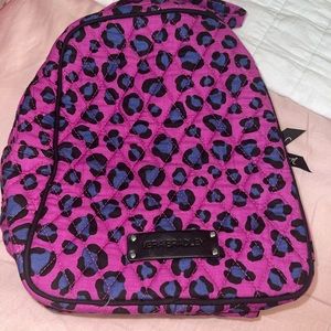 Brand new Purple Leopard Print Vera Bradley Lunchbox